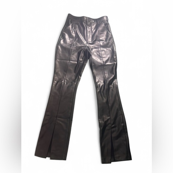 Abercrombie & Fitch Pants - Abercrombie & Fitch Ultra High- Rise Black Faux Leather Pants